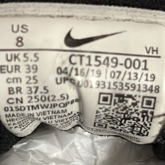 🔥 Nike Air Max 97 'Cocoa Snake' Running Shoes Women's Size 8 Black White - GUC - Picture 11 of 15